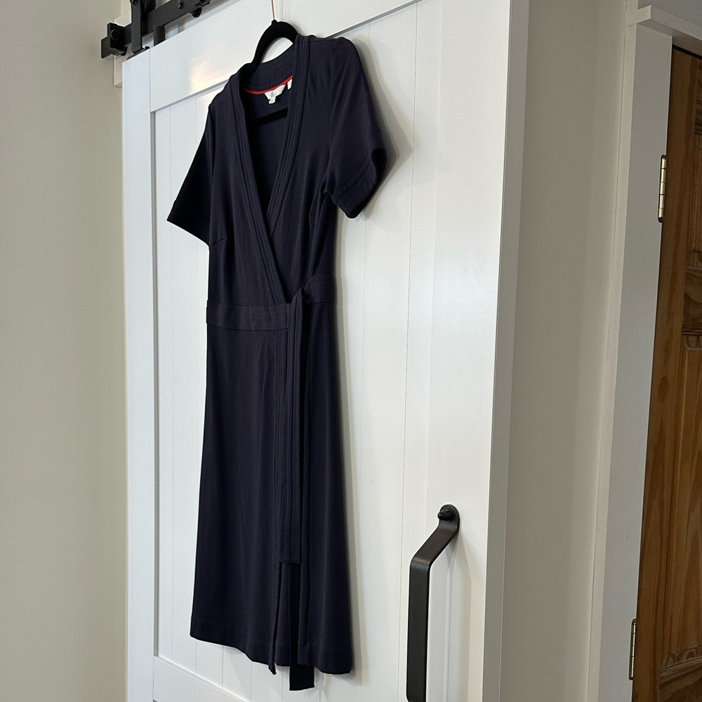 Boden Mira Ponte Knit Wrap Dress | Like New | UK 10R / US 6R